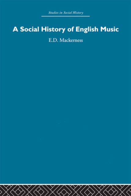 Social History of English Music