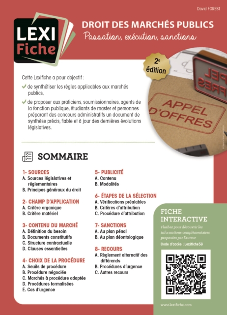 Droit des marchés publics (2e édition)