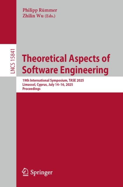 Theoretical Aspects of Software Engineering
