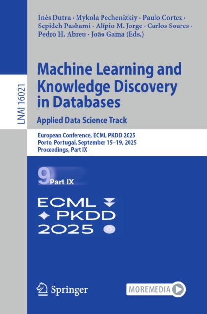 Machine Learning and Knowledge Discovery in Databases. Applied Data Science Track