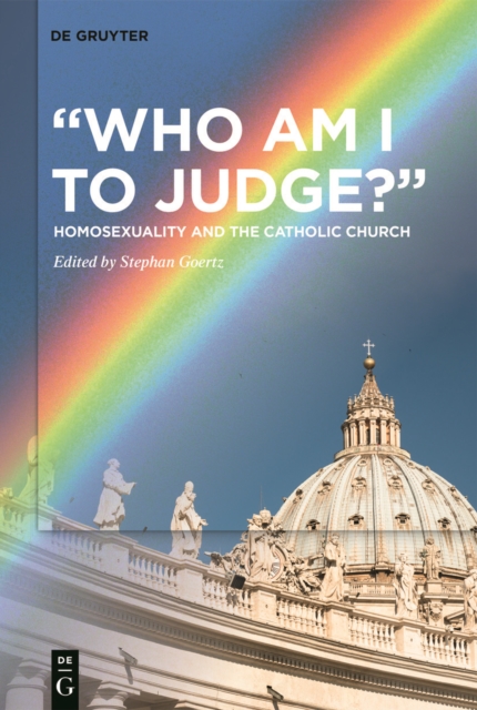 &quote;Who Am I to Judge?&quote;