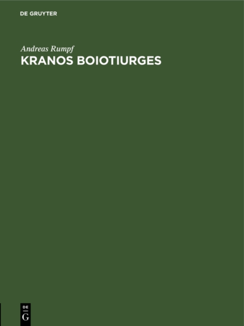Kranos boiotiurges