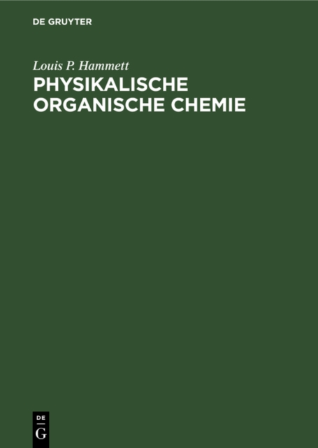 Physikalische organische Chemie