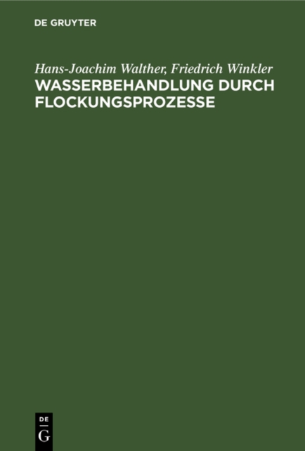 Wasserbehandlung durch Flockungsprozesse
