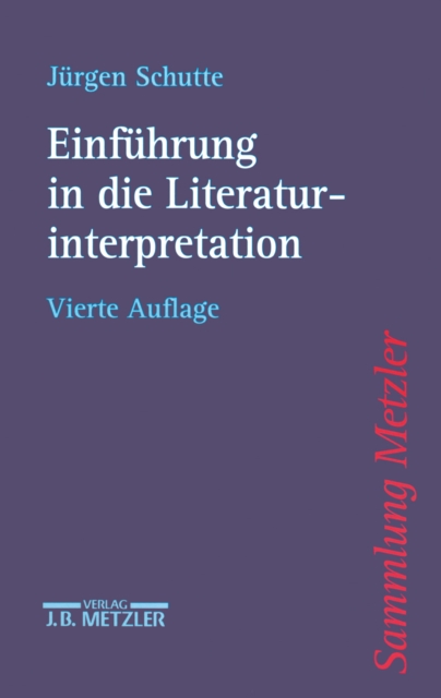 Einführung in die Literaturinterpretation