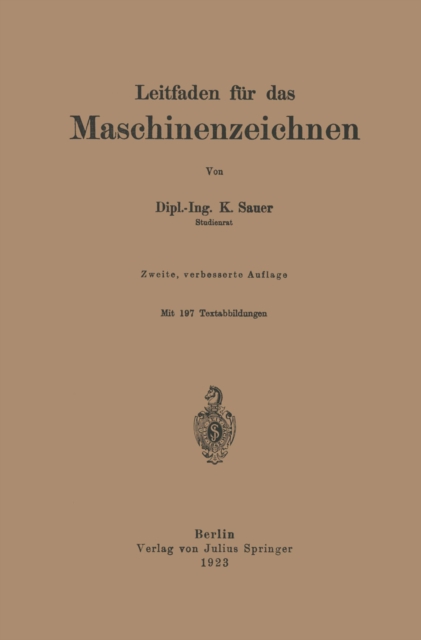 Leitfaden für das Maschinenzeichnen