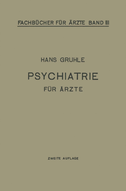 Psychiatrie für Ärzte