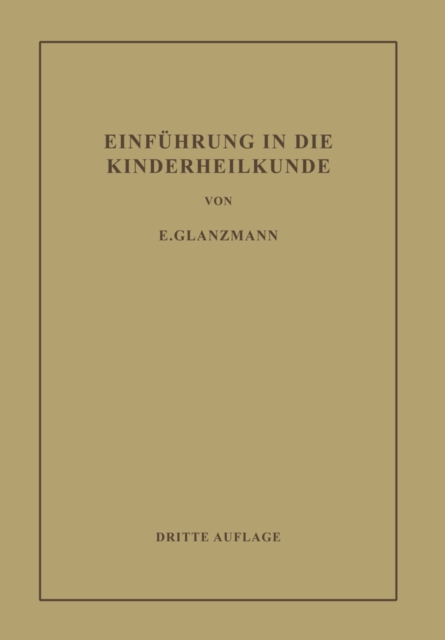 Einführung in die Kinderheilkunde