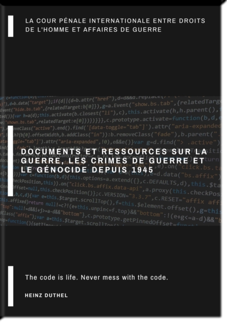 Documents et ressources sur la guerre, les crimes de guerre et le genocide depuis 1945
