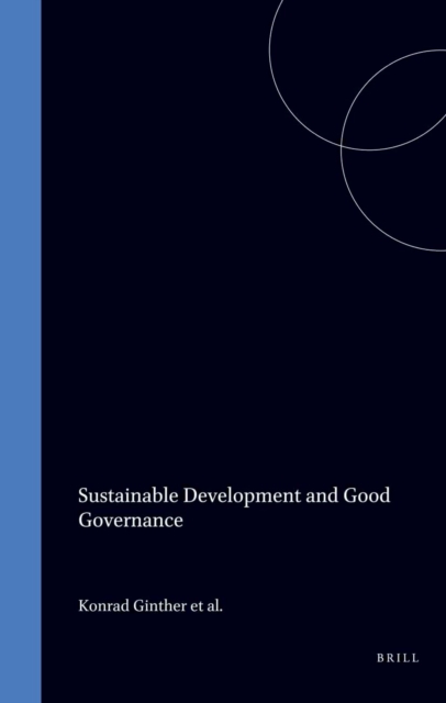 Sustainable Development and Good Governance