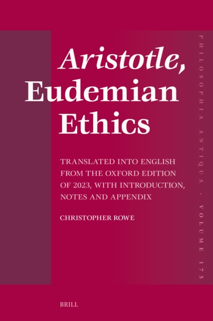 Aristotle, Eudemian Ethics