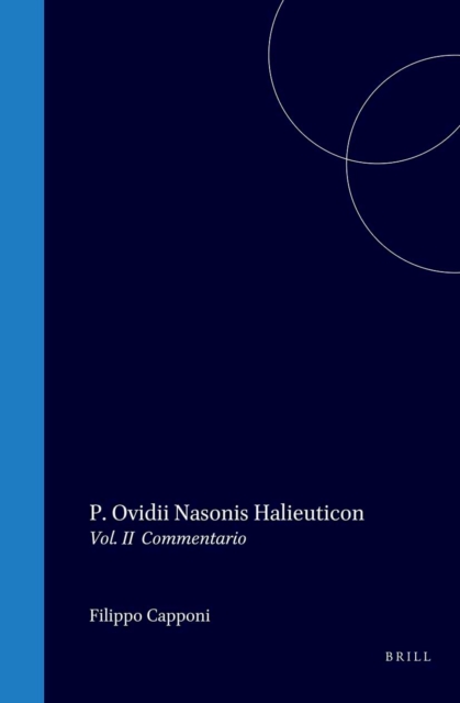 P. Ovidii Nasonis Halieuticon