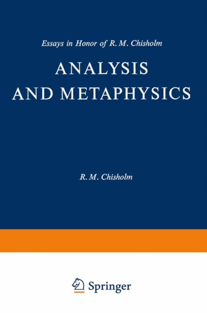 Analysis and Metaphysics