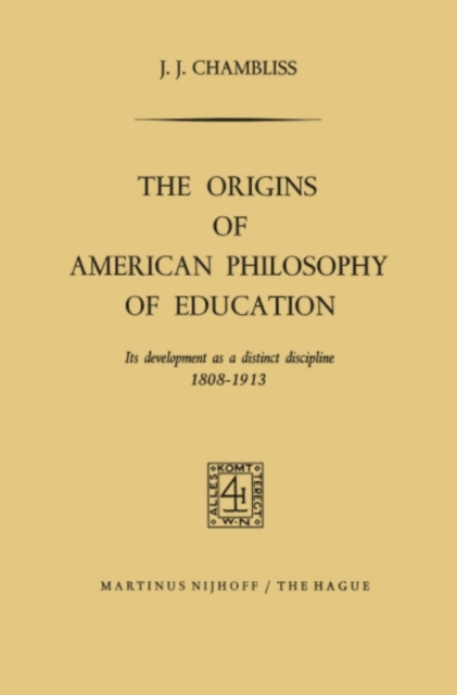 Origins of American Philosophy of Education