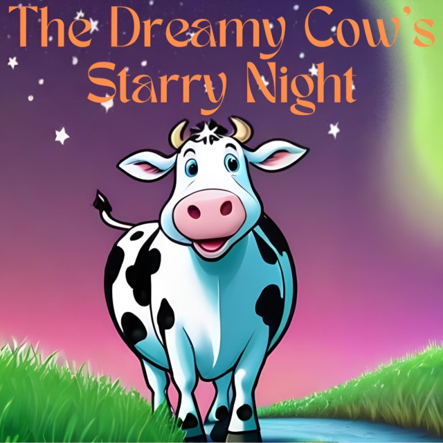 Dreamy Cow's Starry Night