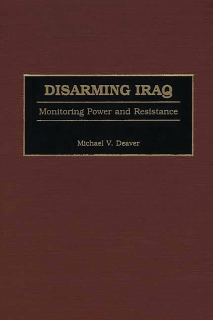 Disarming Iraq