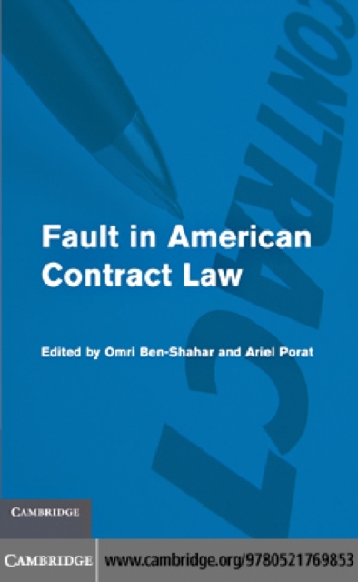 Fault in American Contract Law