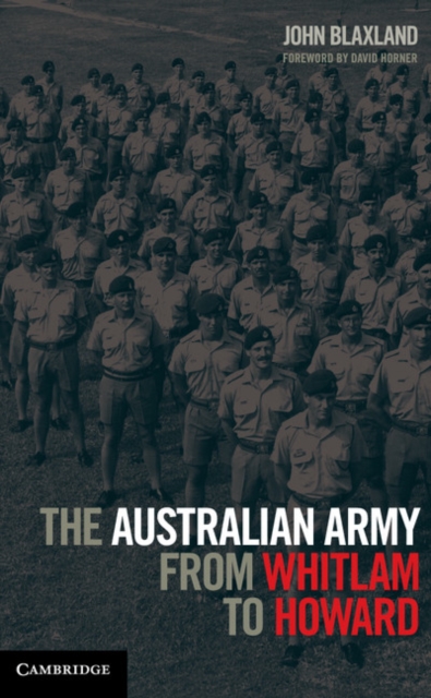 Australian Army from Whitlam to Howard