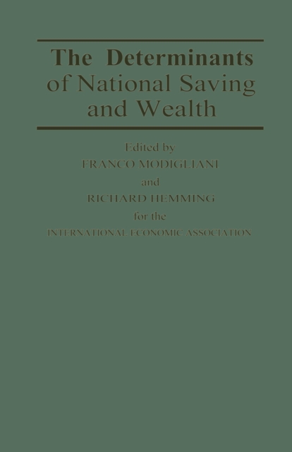 Determinants of National Saving and Wealth