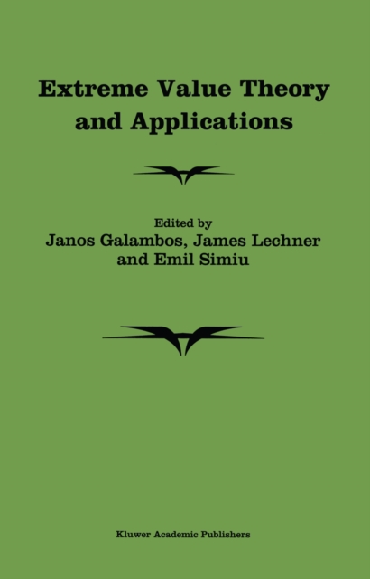 Extreme Value Theory and Applications