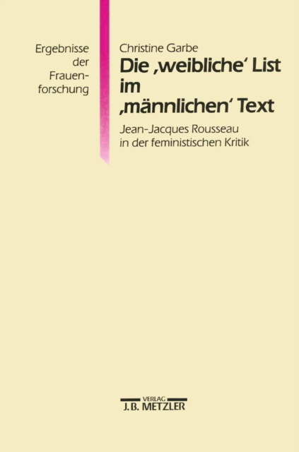 Die "weibliche" List im "männlichen" Text