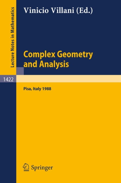 Complex Geometry and Analysis