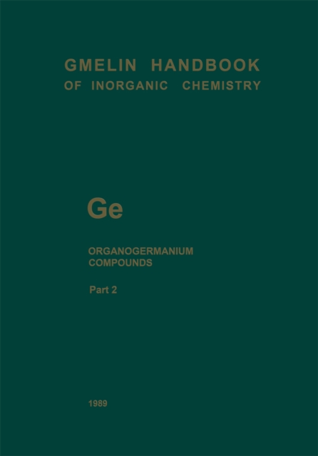 Ge Organogermanium Compounds