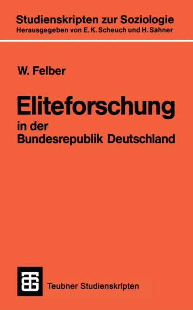Eliteforschung in der Bundesrepublik Deutschland