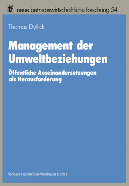 Management der Umweltbeziehungen