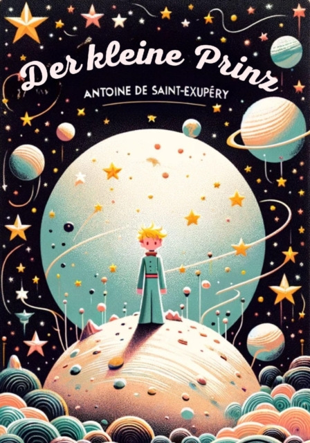 Der kleine Prinz (Kleiner Prinz in aktualisierter Ubersetzung von 2024, illustriert mit den farbigen Original-Zeichnungen von Antoine de Saint Exupery)