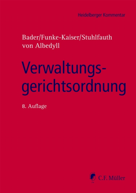 Verwaltungsgerichtsordnung, eBook