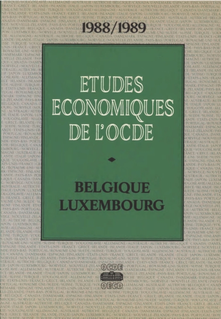 Etudes economiques de l'OCDE : Belgique 1989
