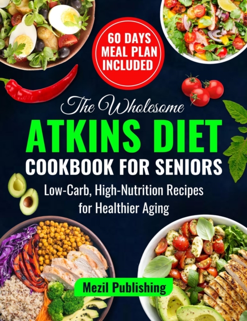 Wholesome Atkins Diet Cookbook for Seniors: Low-Carb, High-Nutrition Recipes for Healthier Aging