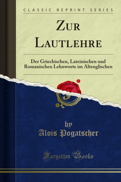 Zur Lautlehre