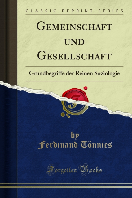 Gemeinschaft und Gesellschaft