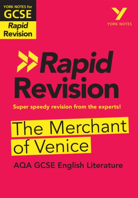 York Notes RAPID AQA GCSE Rapid Revision The Merchant of Venice (eBook) - for 2026, 2027 exams