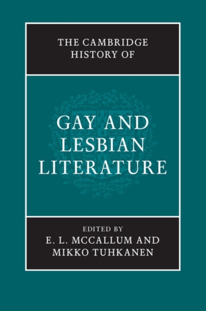 Cambridge History of Gay and Lesbian Literature