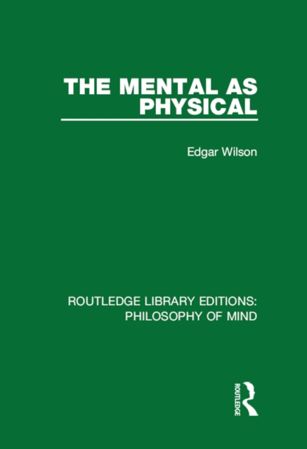 Mental as Physical