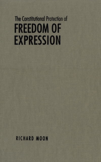 Constitutional Protection of Freedom of Expression