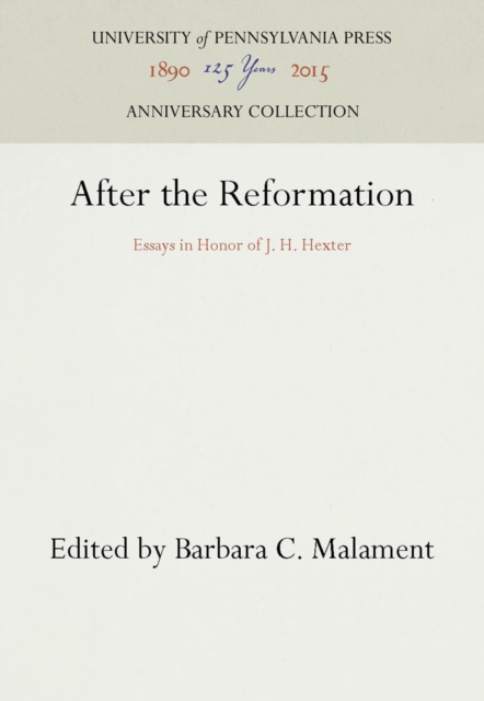 After the Reformation