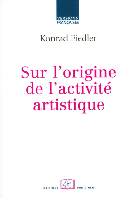 Sur l'origine de l'activité artistique