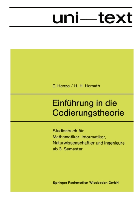 Einführung in die Codierungstheorie