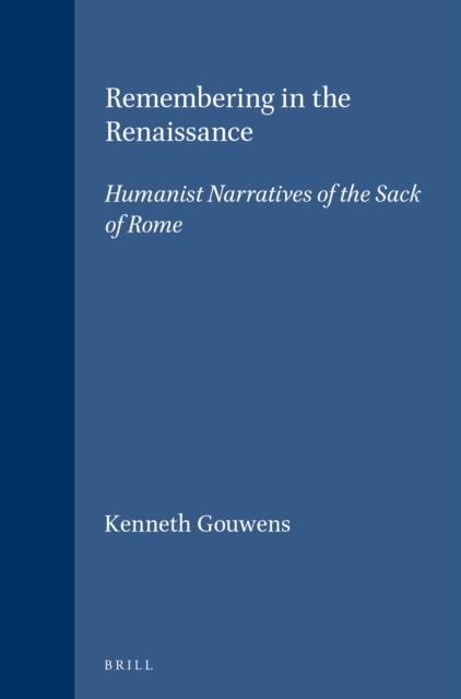 Remembering in the Renaissance