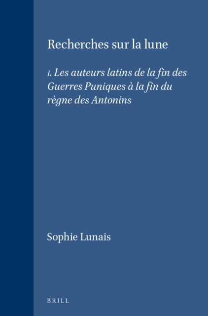 Recherches sur la lune