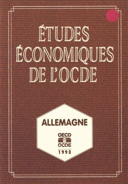 Etudes economiques de l'OCDE : Allemagne 1993