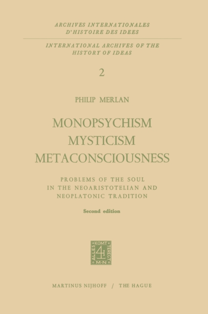 Monopsychism Mysticism Metaconsciousness