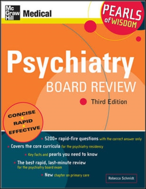 Psychiatry Board Review: Pearls of Wisdom, Third Edition