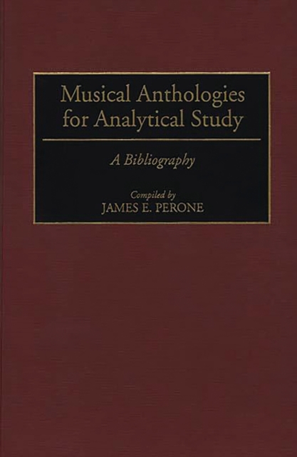 Musical Anthologies for Analytical Study
