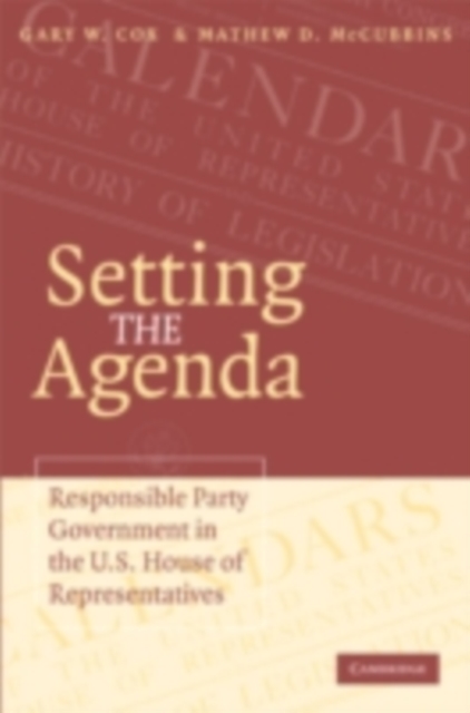 Setting the Agenda