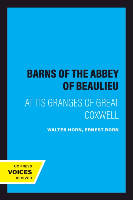 Barns of the Abbey of Beaulieu